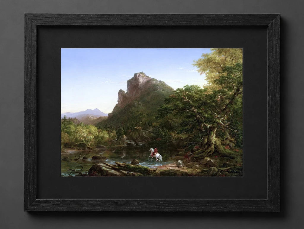 Thomas Cole - The Mountain Ford - (mockup) - CZCZ
