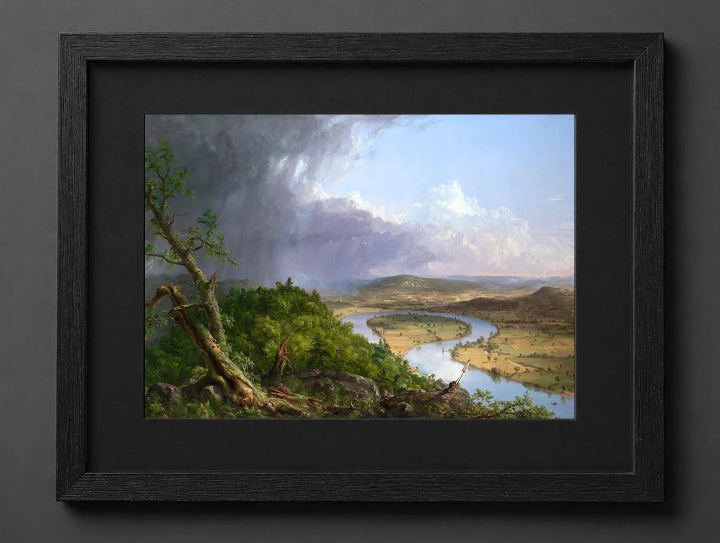 Thomas Cole - View from Mount Holyoke, Northampton, Massachusetts, After a Thunderstorm—The Oxbow - (mockup) - CZCZ