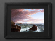 Thomas Cole - Views Across Frenchman's Bay from Mt. Desert Island, After a Squall - (mockup) - CZCZ
