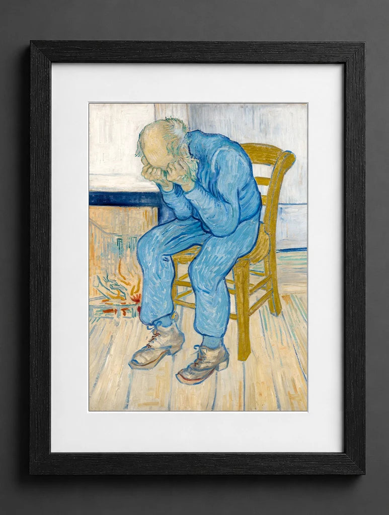 Vincent Van Gogh - At Eternity's Gate - (mockup) - CZB