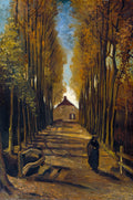 Vincent Van Gogh - Avenue of Poplars in Autumn (Full)