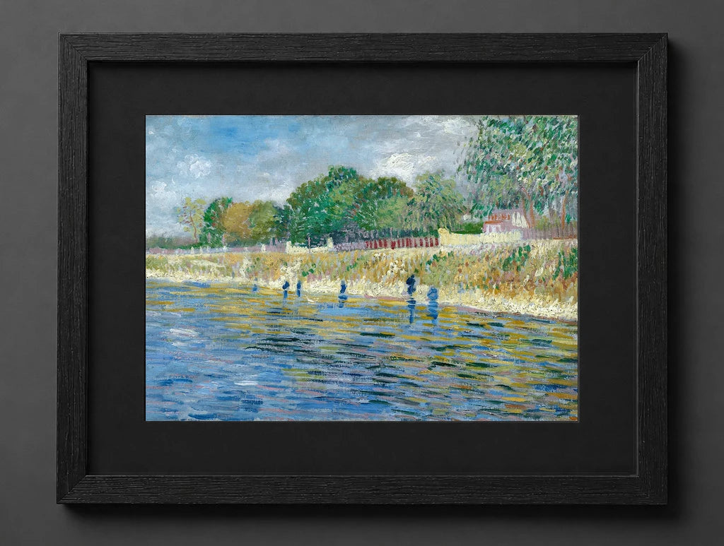 Vincent Van Gogh - Bank of the Seine - (mockup) - CZCZ