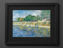 Vincent Van Gogh - Bank of the Seine - (mockup) - CZCZ