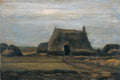Vincent Van Gogh - Farm with Stacks of Peat (Full)