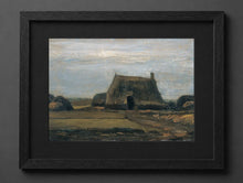 Vincent Van Gogh - Farm with Stacks of Peat - (mockup) - CZCZ