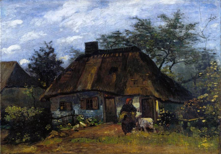 Vincent Van Gogh - Casa colonica a Nuenen