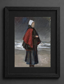 Vincent Van Gogh - Fisherman's Wife on the Beach - (mockup) - CZCZ