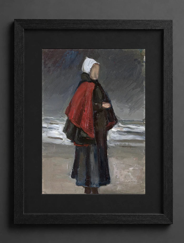 Vincent Van Gogh - Fisherman's Wife on the Beach - (mockup) - CZCZ