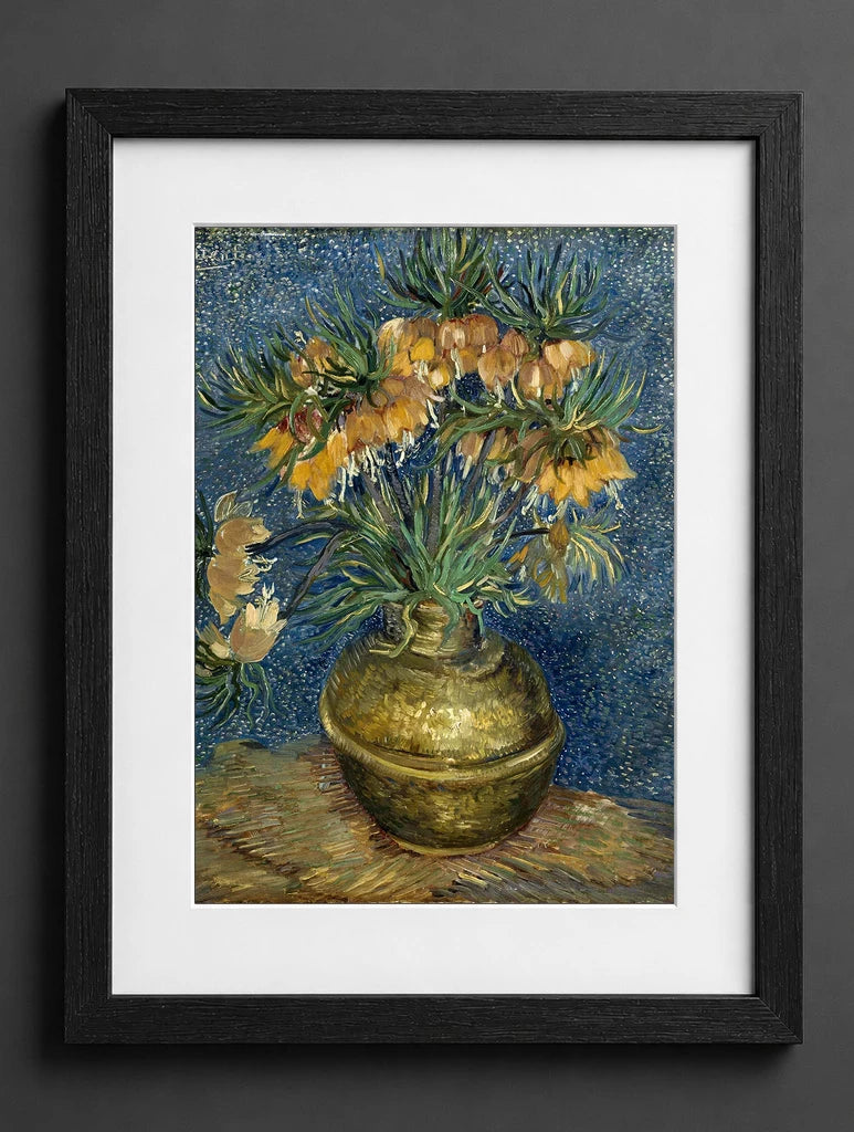Vincent Van Gogh - Imperial Fritillaries in a Copper Vase - (mockup) - CZB