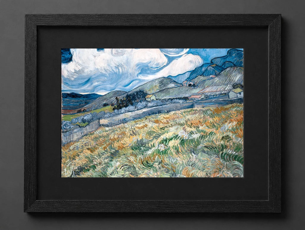Vincent Van Gogh - Landscape from Saint-Rémy - (mockup) - CZCZ
