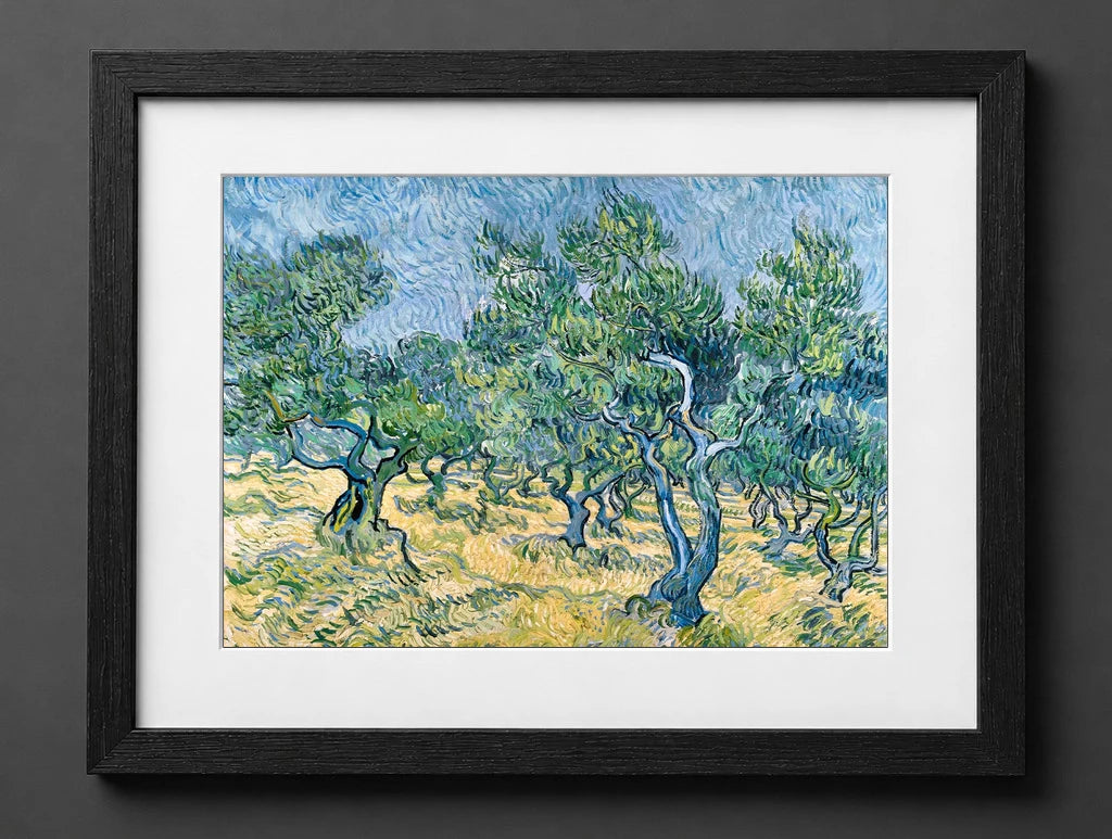 Vincent Van Gogh - Olive Grove - (mockup) - CZB