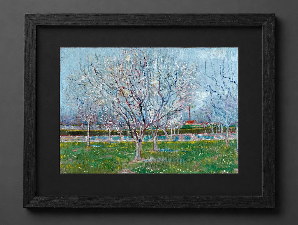 Vincent Van Gogh - Orchard in Blossom (Plum Trees) - (mockup) - CZCZ