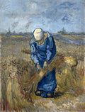 Vincent Van Gogh - Peasant Woman Binding Sheaves (After Millet) (Full)