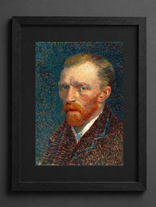 Vincent Van Gogh - Self-Portrait 1887 - (mockup) - CZCZ