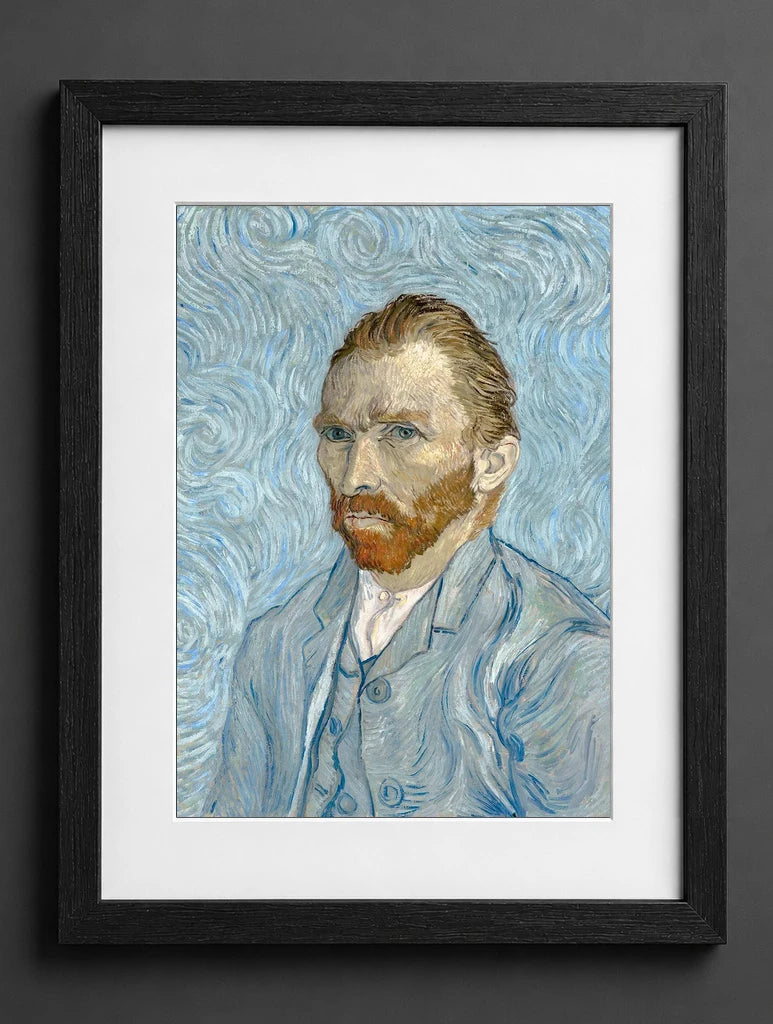 Vincent Van Gogh - Self-Portrait (Portrait de l'artiste) - (mockup) - CZB