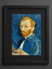 Vincent Van Gogh - Self-Portrait as a Painter (or Self-Portrait with Palette) - (mockup) - CZCZ