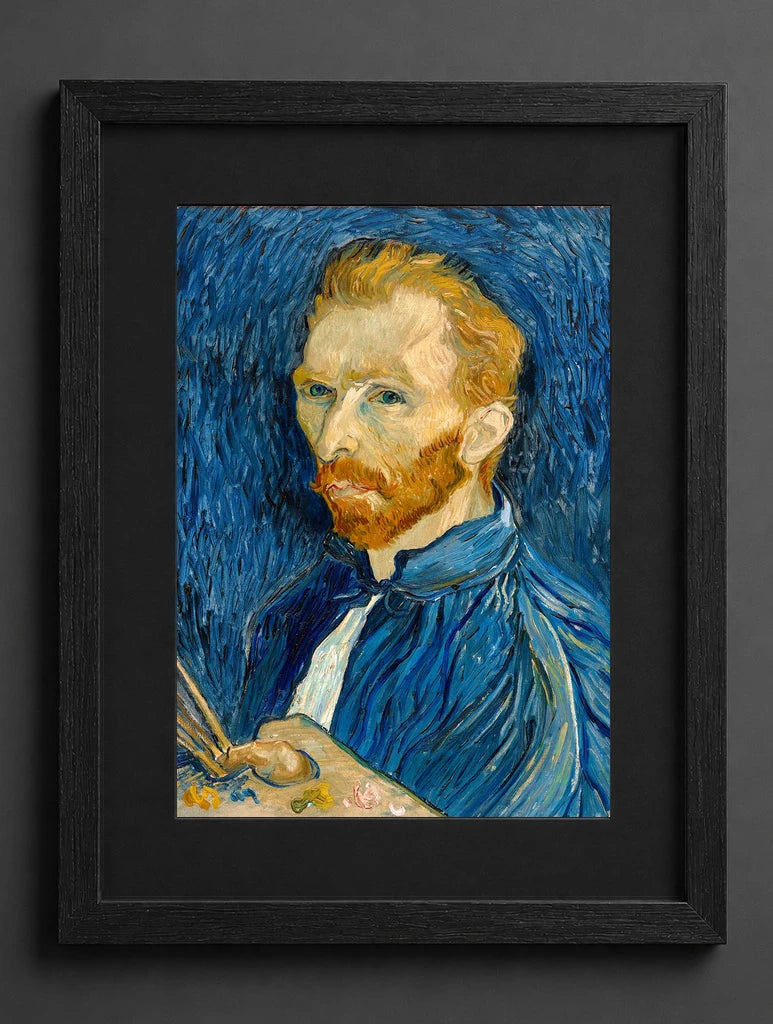 Vincent Van Gogh - Self-Portrait as a Painter (or Self-Portrait with Palette) - (mockup) - CZCZ