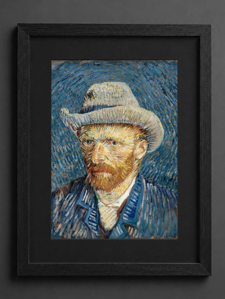 Vincent Van Gogh - Self-Portrait with Grey Felt Hat - (mockup) - CZCZ