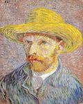 Vincent Van Gogh - Self-Portrait with a Straw Hat [F 526] (Full)