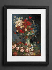 Vincent Van Gogh - Still Life with Meadow Flowers and Roses - (mockup) - CZB