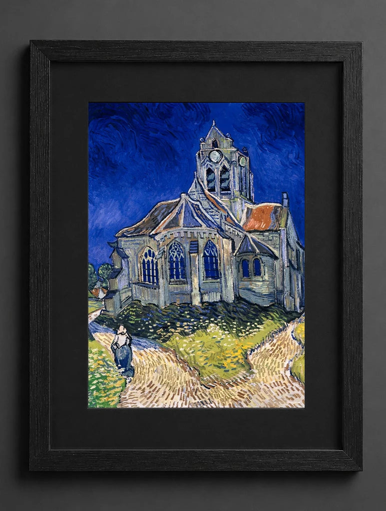 Vincent Van Gogh - The Church at Auvers - (mockup) - CZCZ