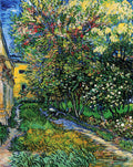 Vincent Van Gogh - The Garden of the Asylum at Saint-Rémy (Full)