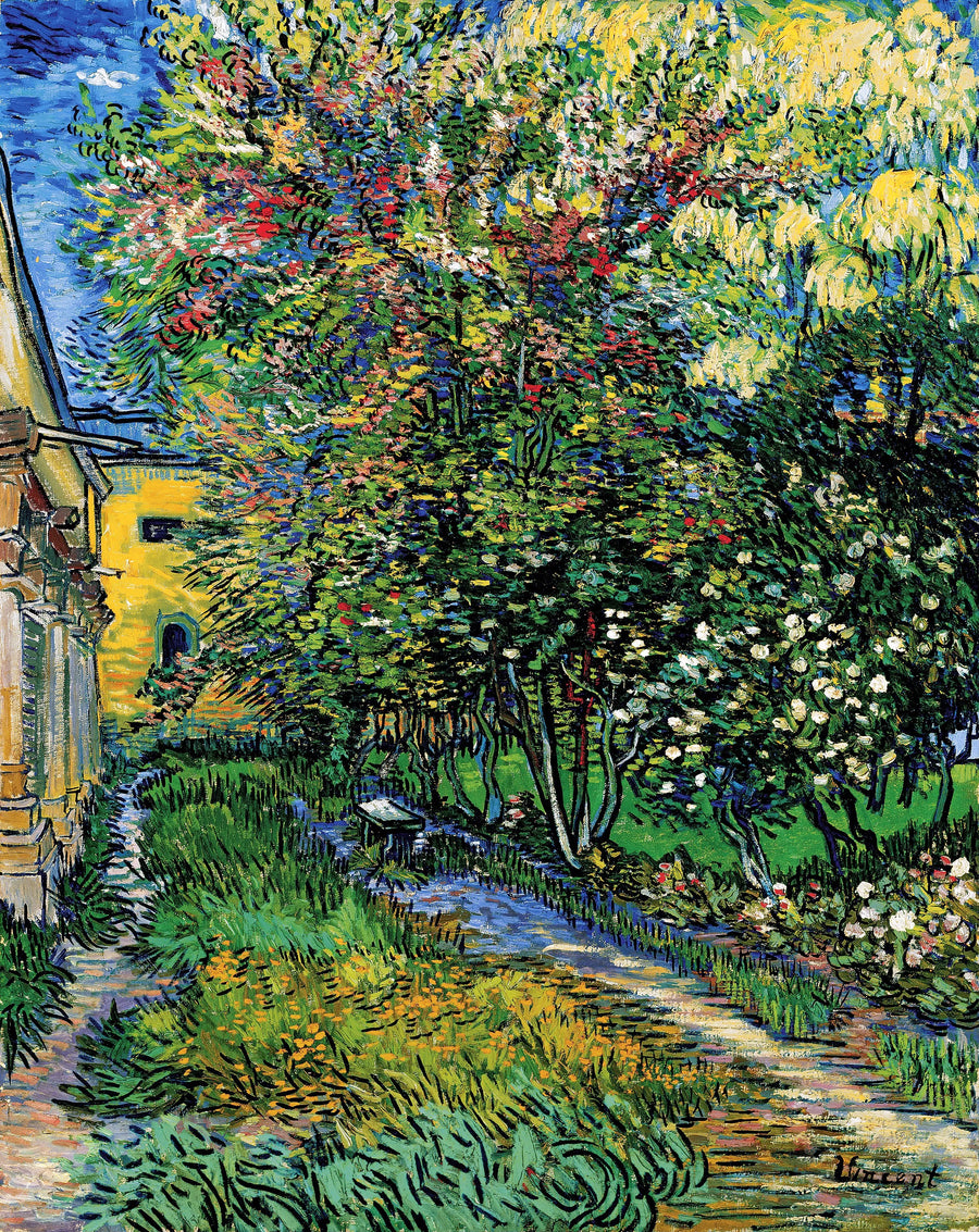 Vincent Van Gogh - Ogród szpitala w Saint-Rémy
