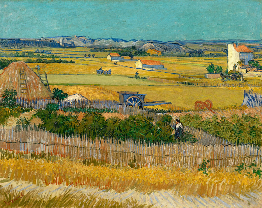 Vincent Van Gogh - Tabor cygański pod Arles