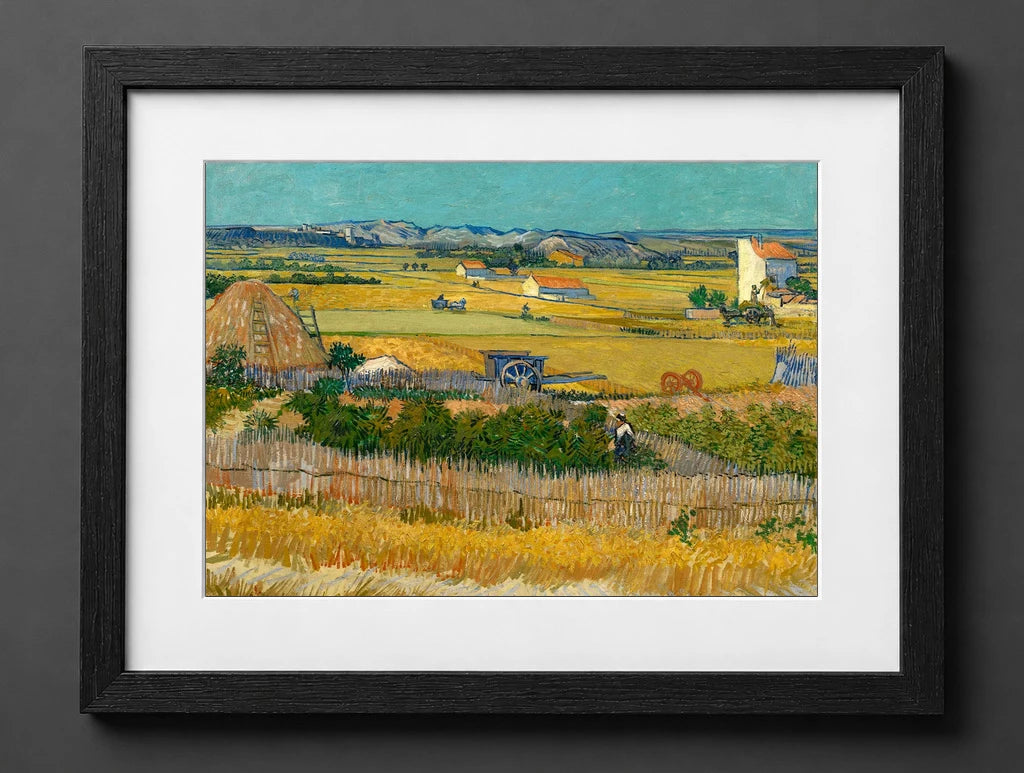 Vincent Van Gogh - The Harvest Gypsies - (mockup) - CZB