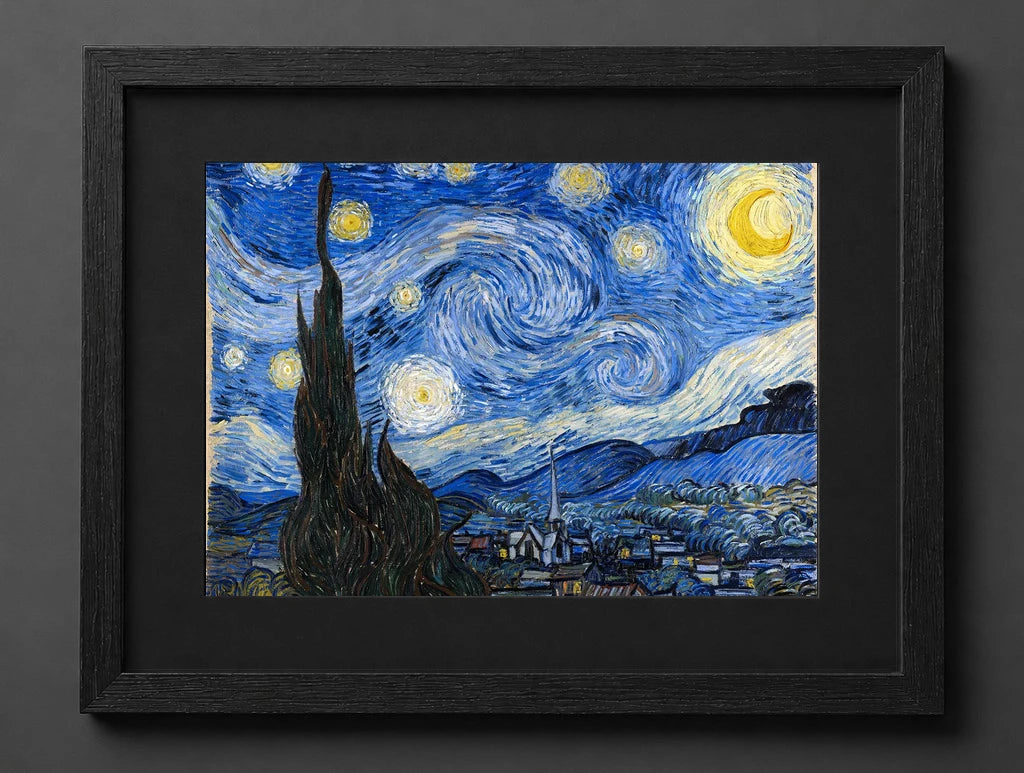 Vincent Van Gogh - The Starry Night - (mockup) - CZCZ