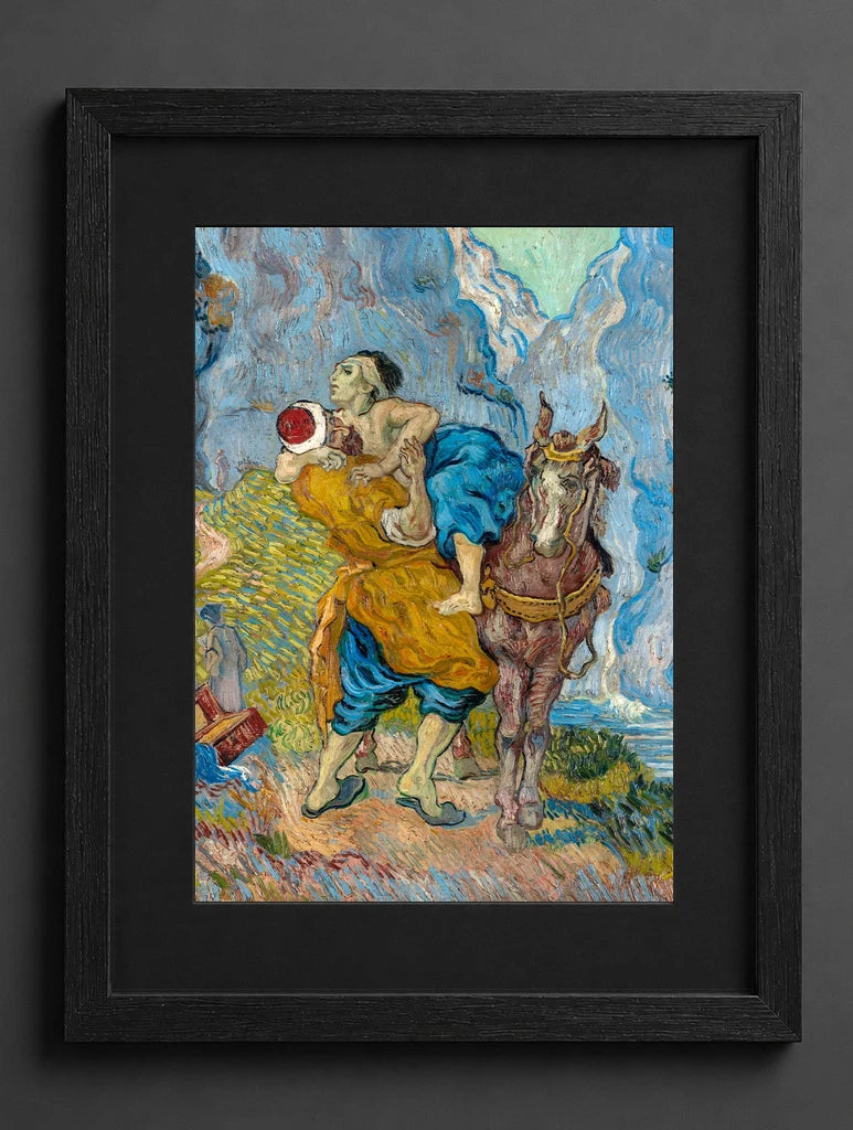 Vincent Van Gogh - The good Samaritan (after Delacroix) - (mockup) - CZCZ