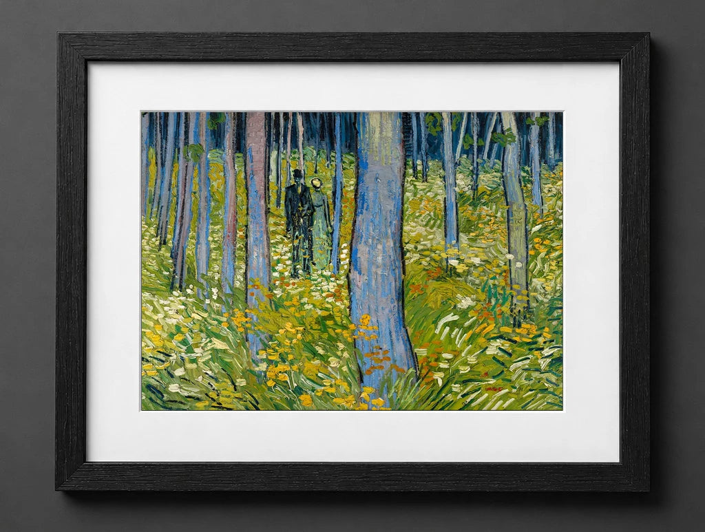 Vincent Van Gogh - Undergrowth with Two Figures - (mockup) - CZB