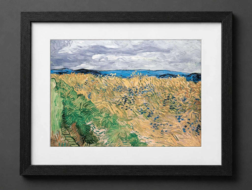 Vincent Van Gogh - Wheatfield with Cornflowers - (mockup) - CZB