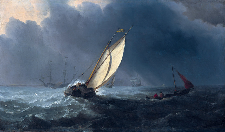 Willem Velde - Przed burzą