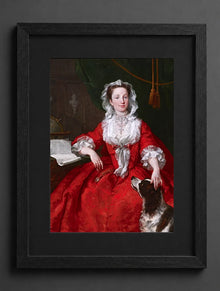 William Hogarth - Miss Mary Edwards - (mockup) - CZCZ
