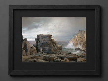 William Trost Richards - A Rocky Coast - (mockup) - CZCZ